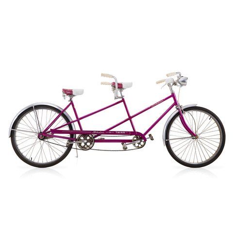 Purple Schwinn "Twinn" Tandem Bicycle