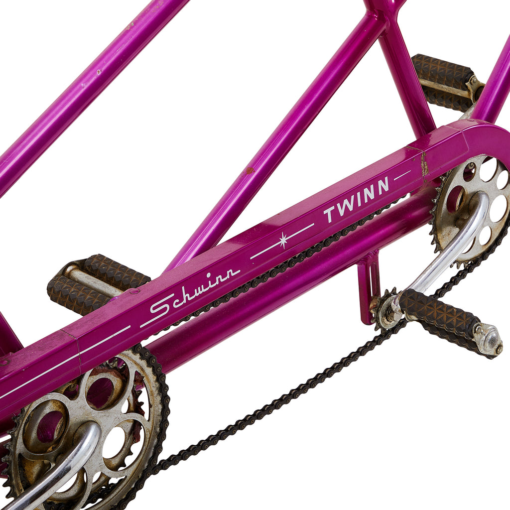 Purple Schwinn "Twinn" Tandem Bicycle