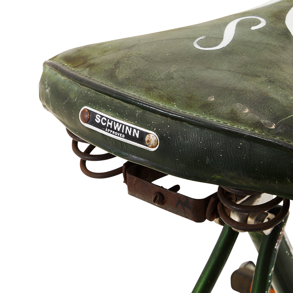 Green Schwinn Cruiser Bike