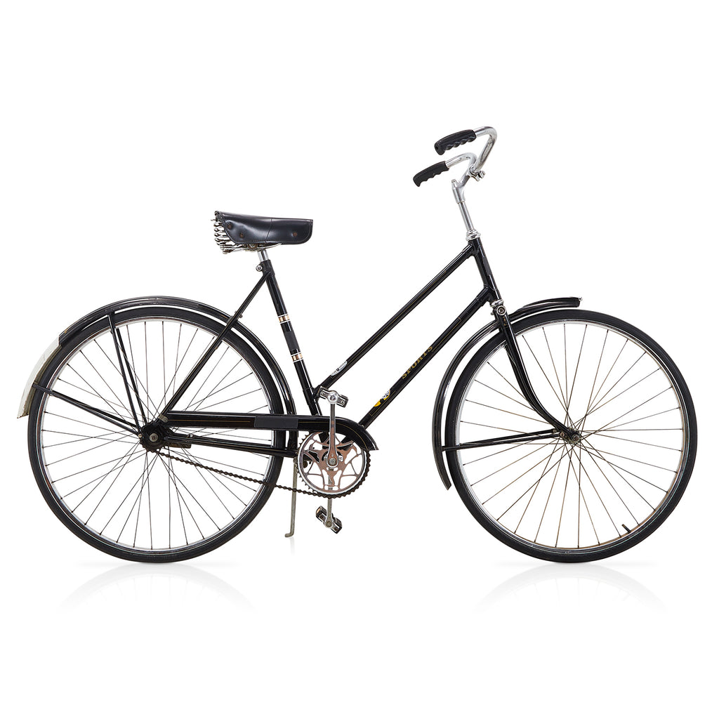 Black Sports Cruiser Bike