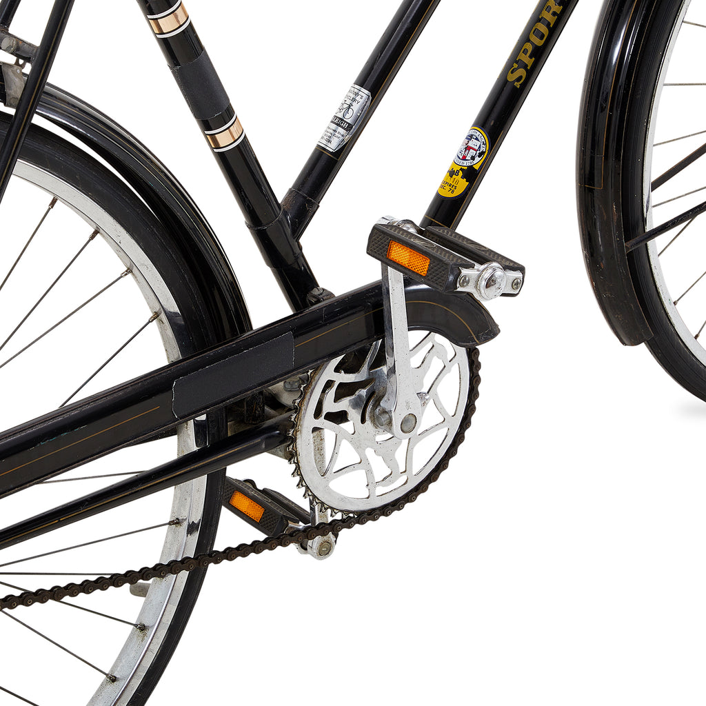 Black Sports Cruiser Bike