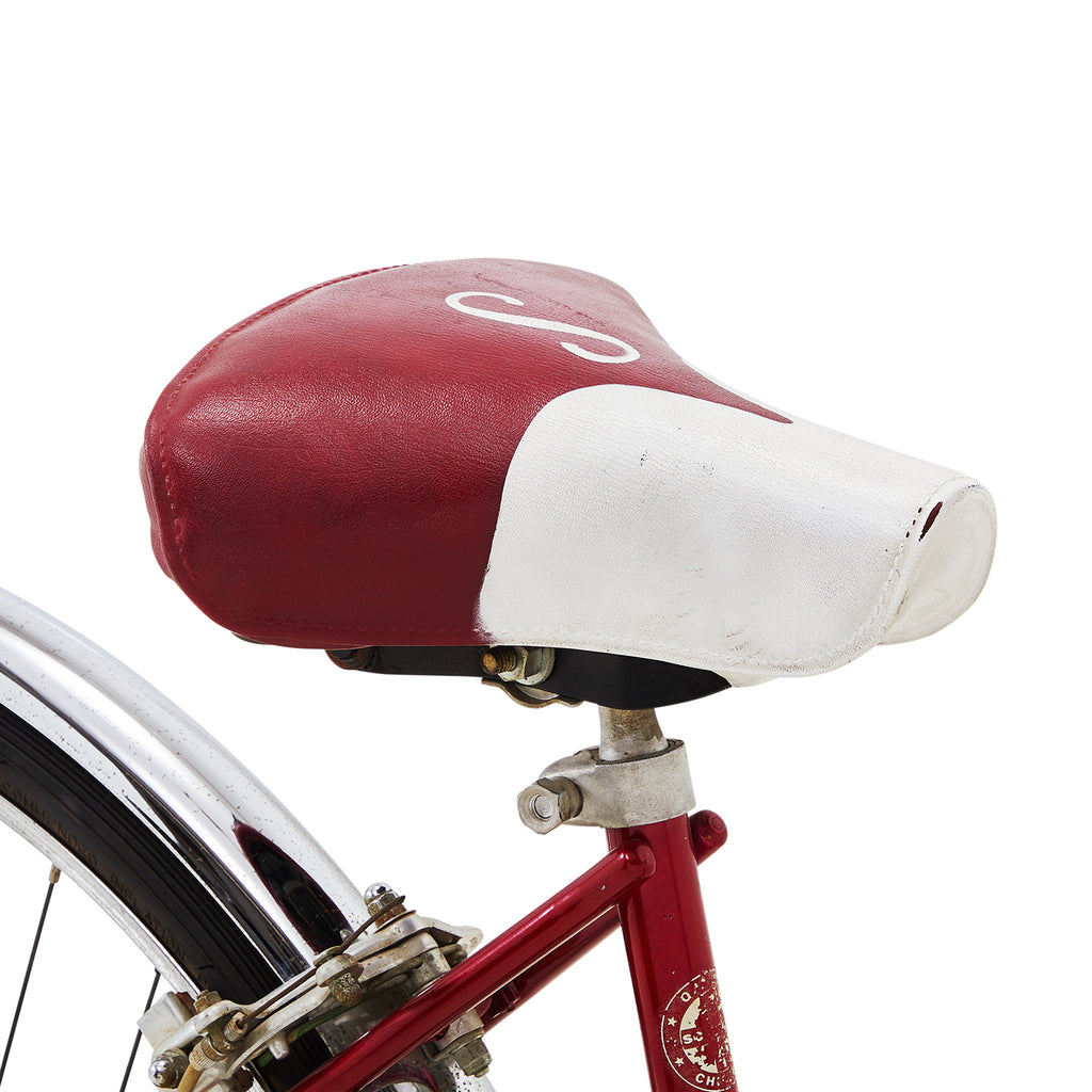 Red Schwinn Breeze Cruiser Bike