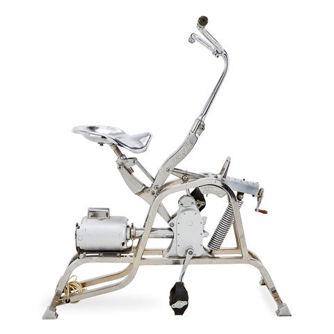Vintage Chrome Exercise Bike