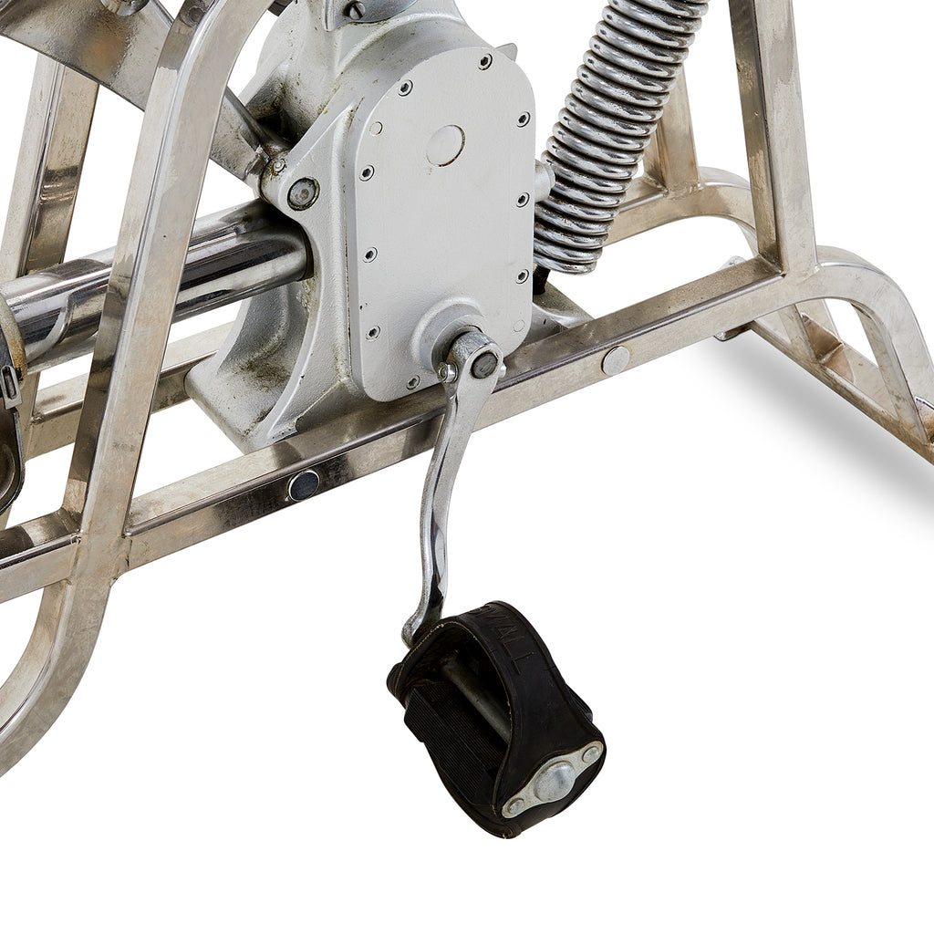 Vintage Chrome Exercise Bike