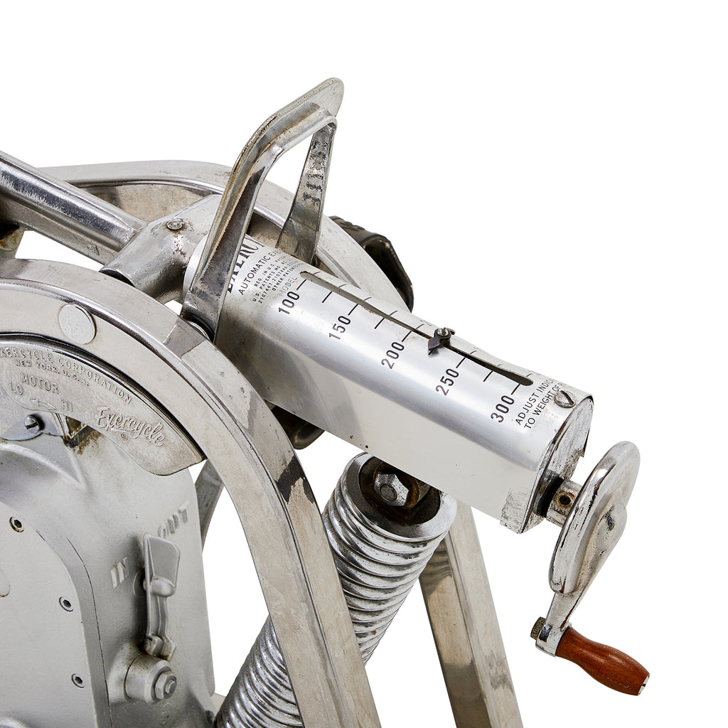 Vintage Chrome Exercise Bike