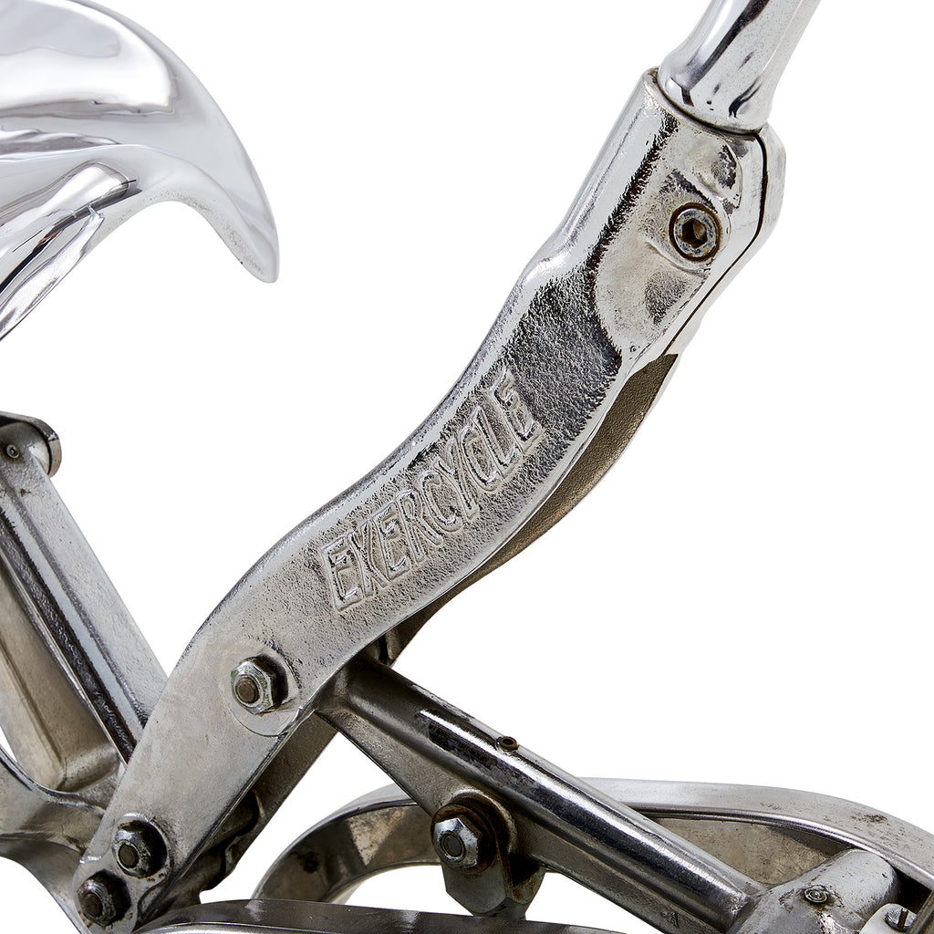 Vintage Chrome Exercise Bike