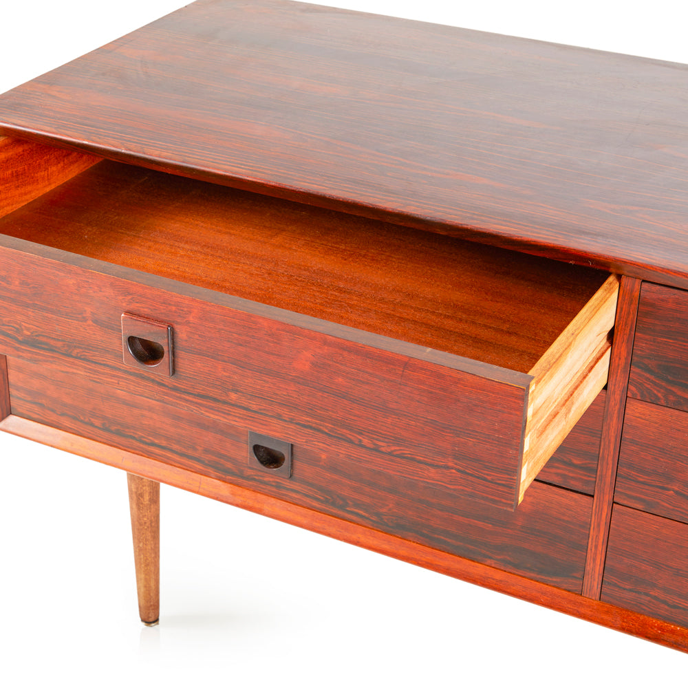 Red Wood Mid-Century Modern Dresser