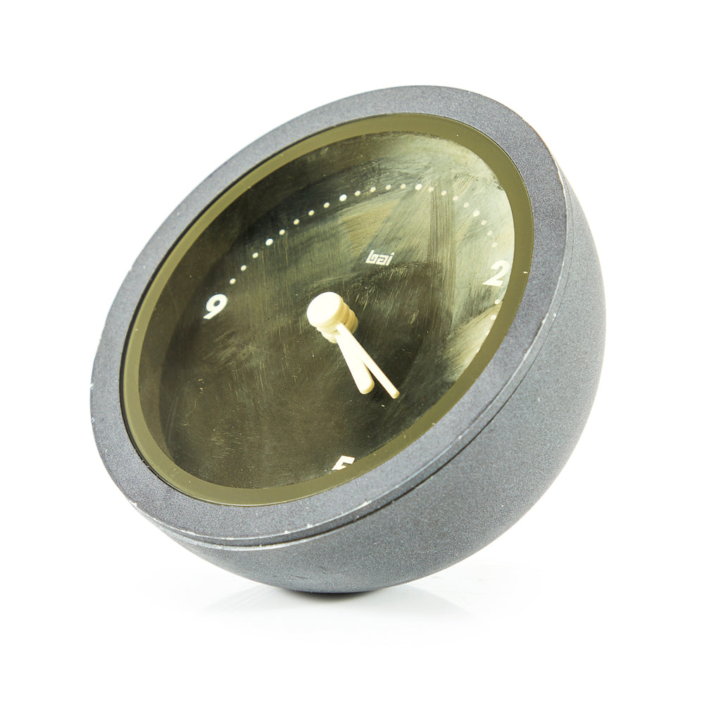 Grey Dome Work Clock