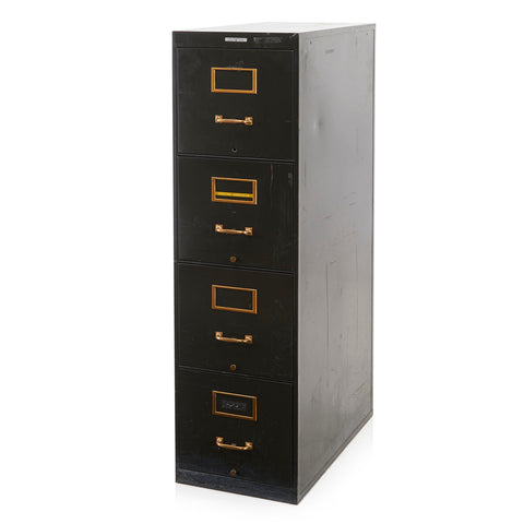Black Metal File Cabinet