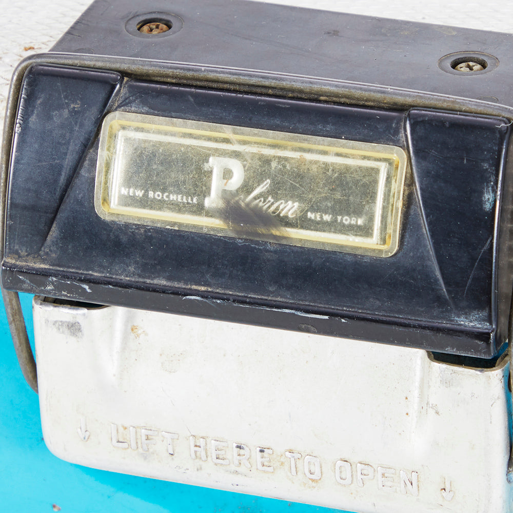 Vintage Blue Thermaster Portable Ice Box