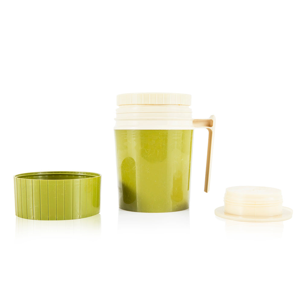Short Green Vintage Thermos