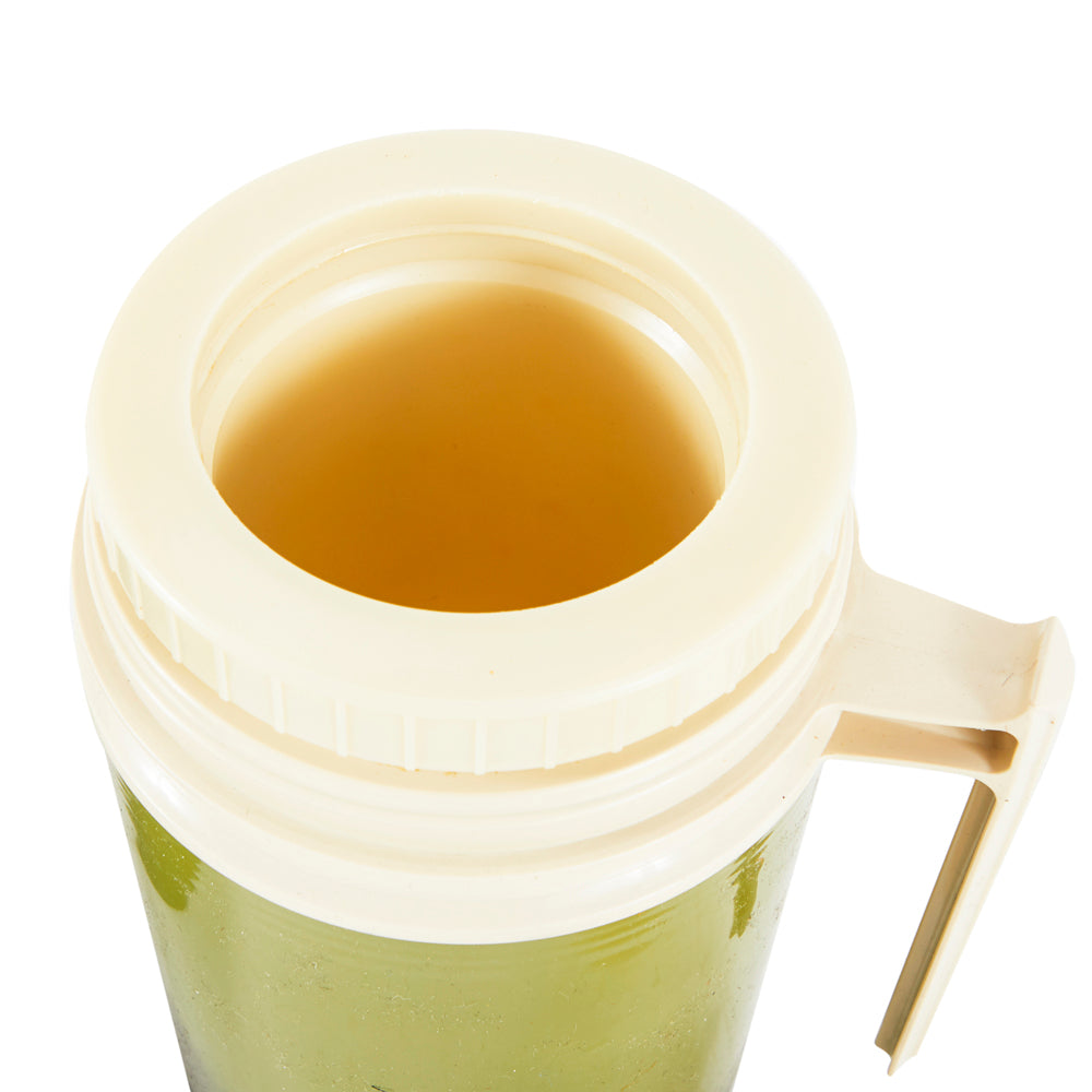Short Green Vintage Thermos