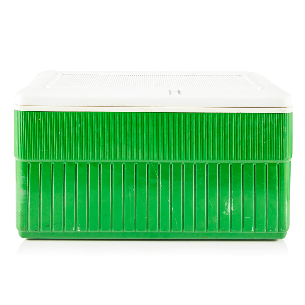 Vintage Green Camping Cooler