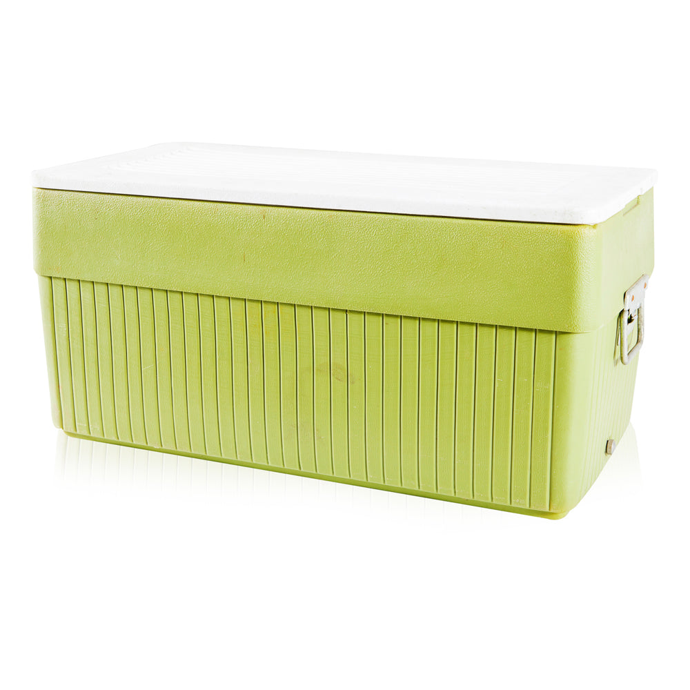 Lime Green Vintage Cooler