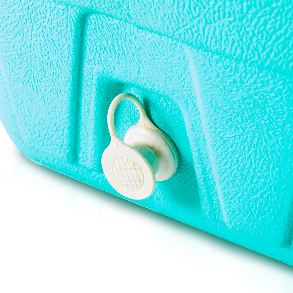 Bright Cyan Igloo Camping Cooler