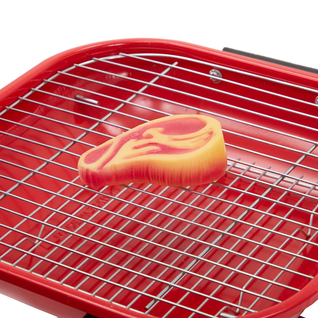 Red Portable Charcoal Grill