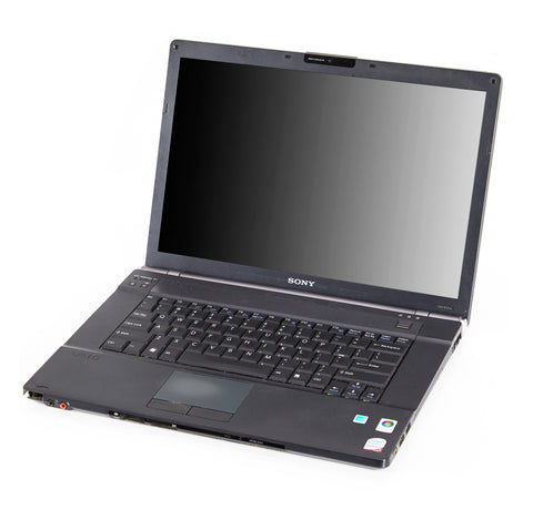 Black Vaio Sony Laptop