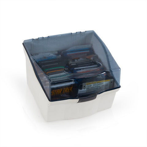 Transparent Lid Floppy Disc Storage Container