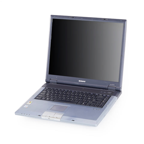 Silver Sony Vaio Laptop