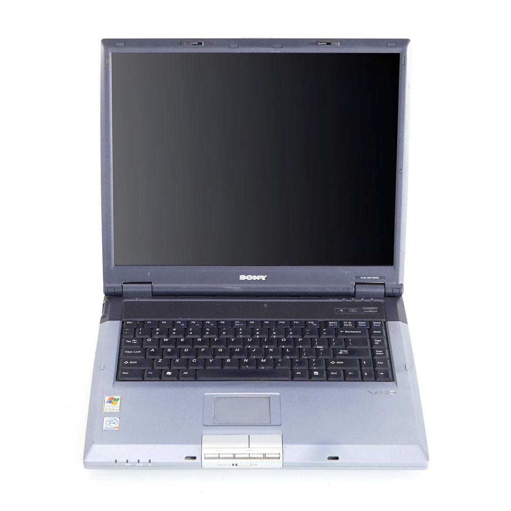 Silver Sony Vaio Laptop