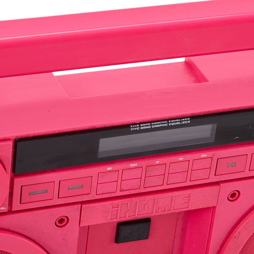 Hot Pink Modern Boombox