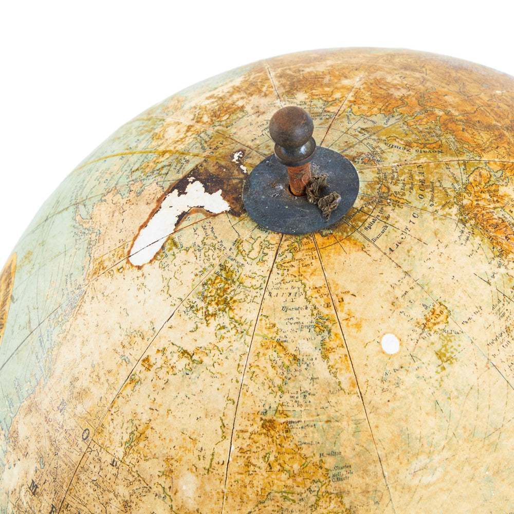 Rustic World Globe