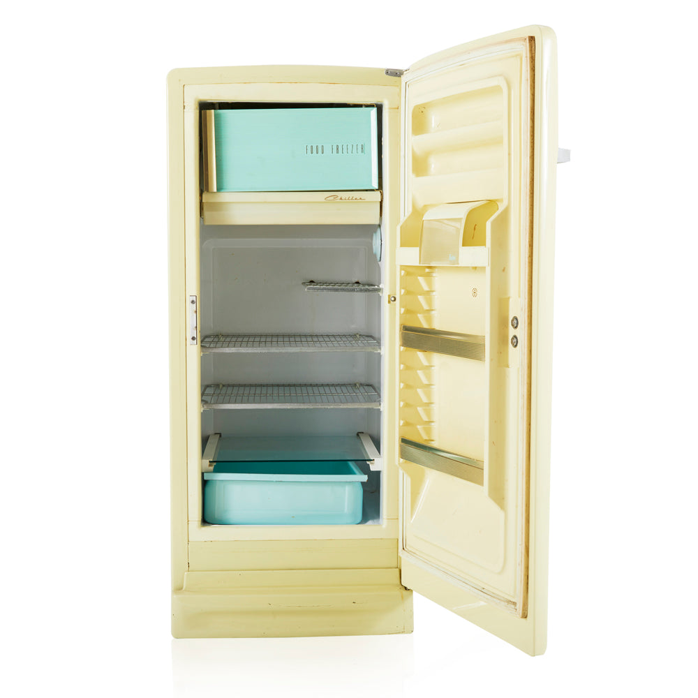 General Electric Cream Refrigerator