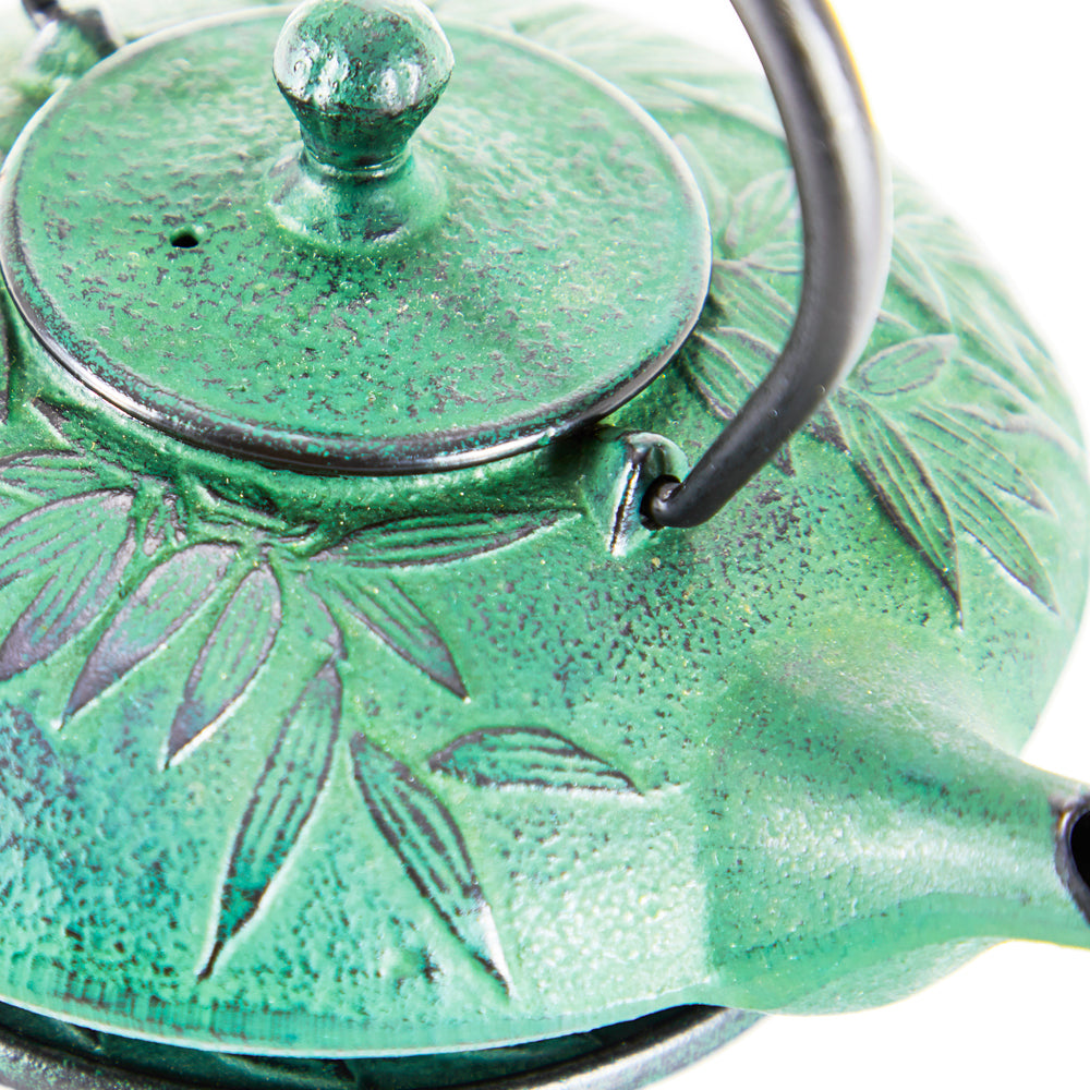 Emerald Green Japanese Tea Set - 4 Pieces