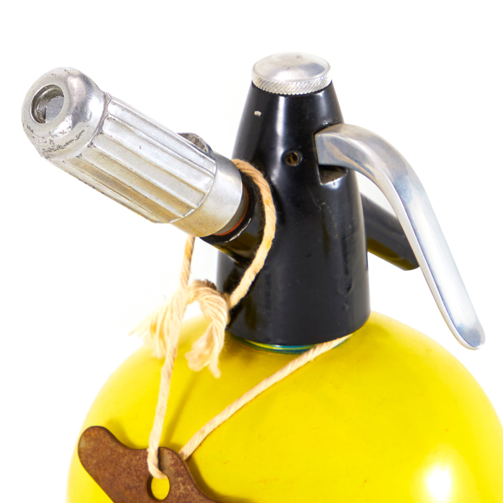 Yellow Seltzer Bottle