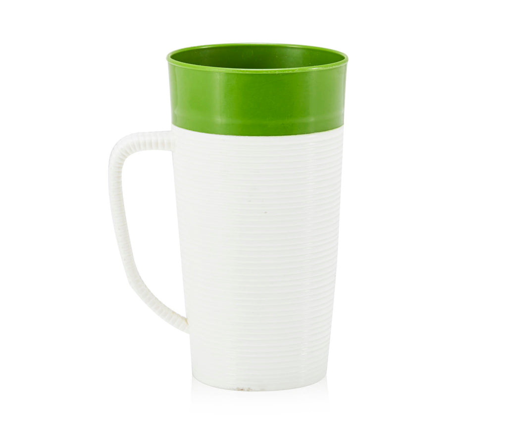 Green & White Raffiaware Mug