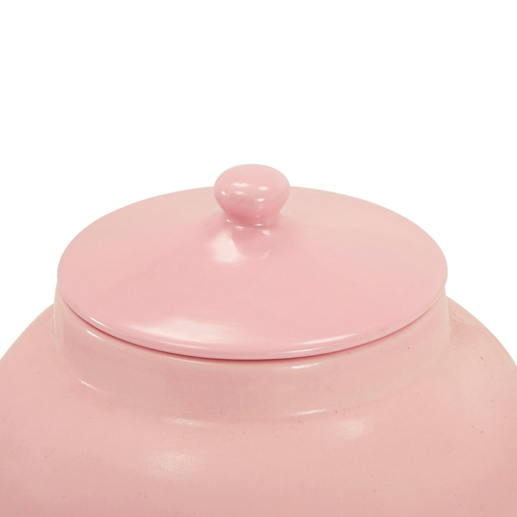 Pink Ceramic Beverage Dispenser