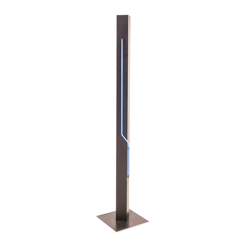 Black Neon Column Floor Lamp