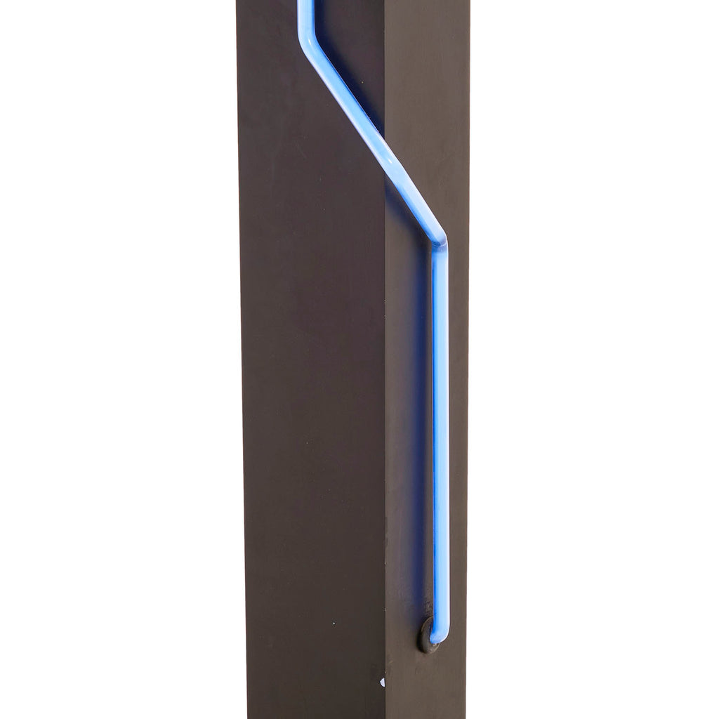 Black Neon Column Floor Lamp