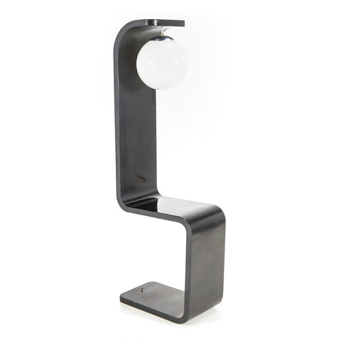 Black Modeline S-Curve Floor Lamp