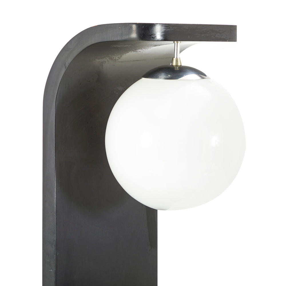 Black Modeline S-Curve Floor Lamp