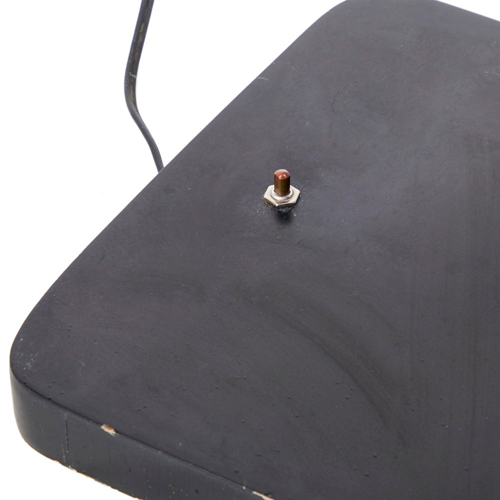 Black Modeline S-Curve Floor Lamp