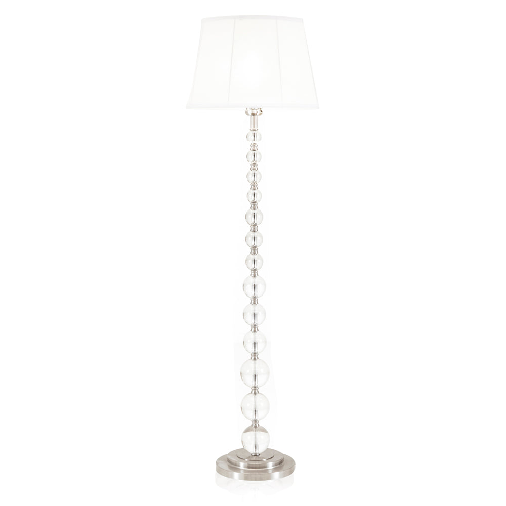 Lucite Ball Floor Lamp