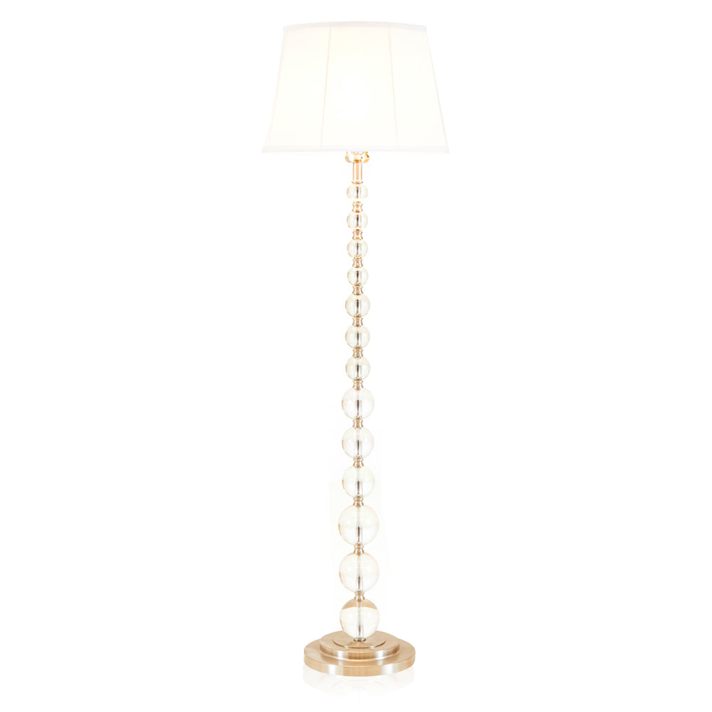 Lucite Ball Floor Lamp