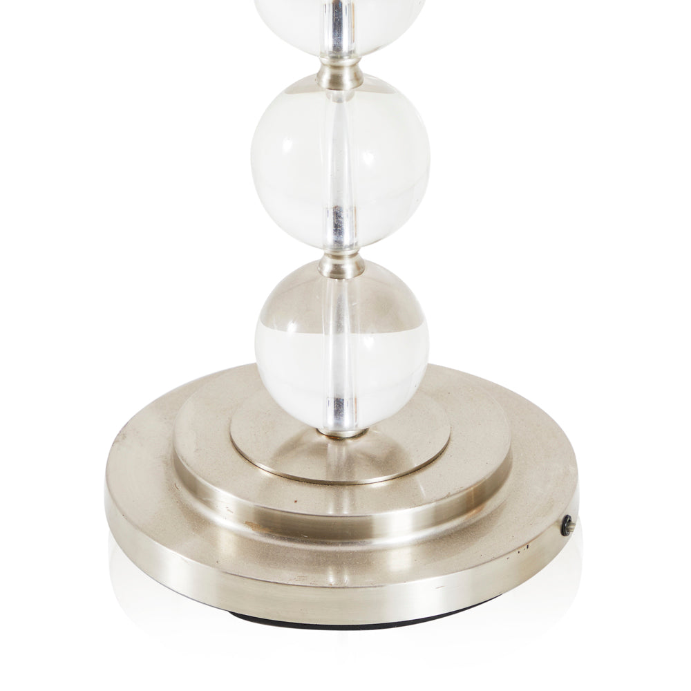 Lucite Ball Floor Lamp