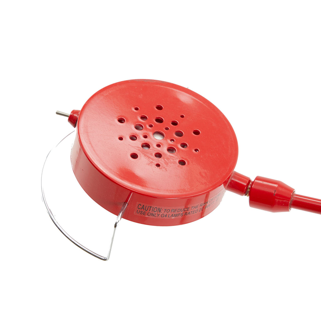 Red Vintage Ikea Kila Lamp