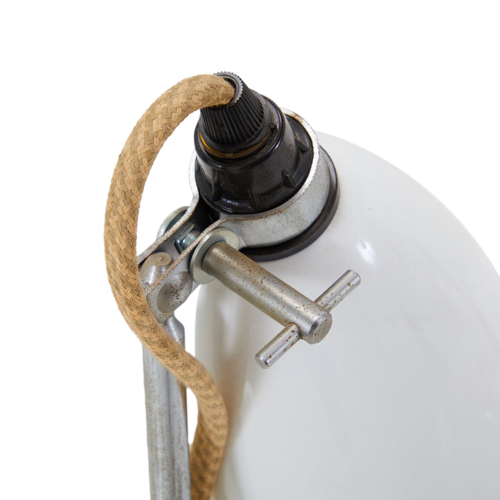 White Standard Desk Lamp
