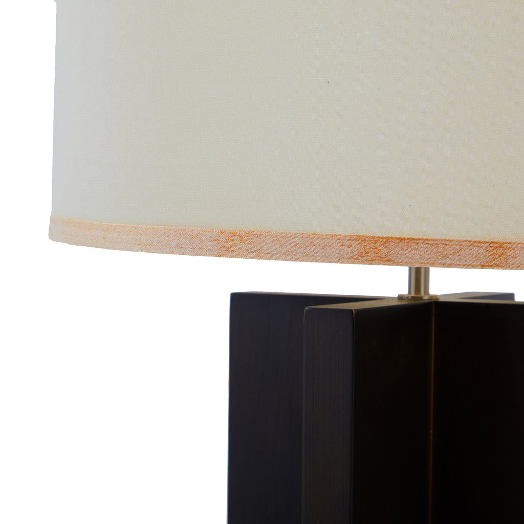 Black X Base Table Lamp