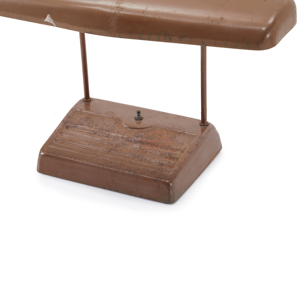 Brown Metal Desk Lamp