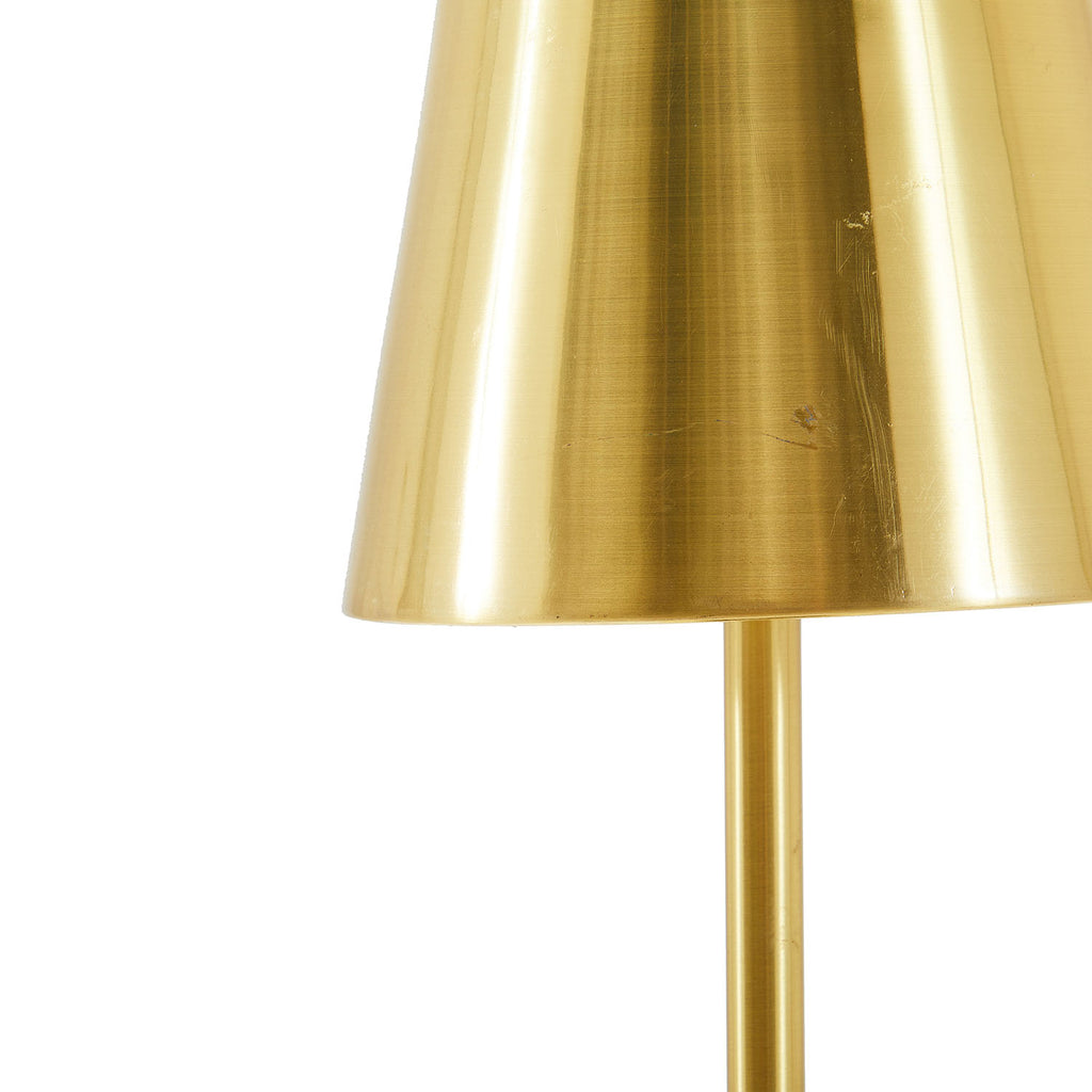 Gold Ashtray Table Lamp