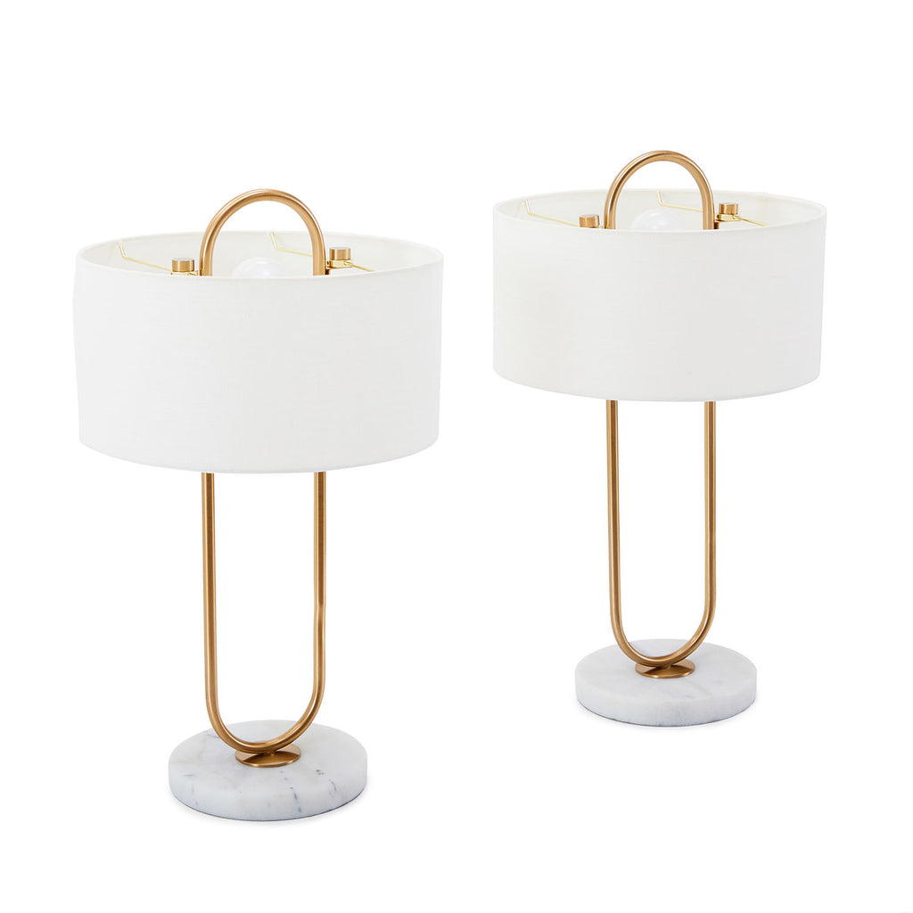 Gold Warner Table Lamp
