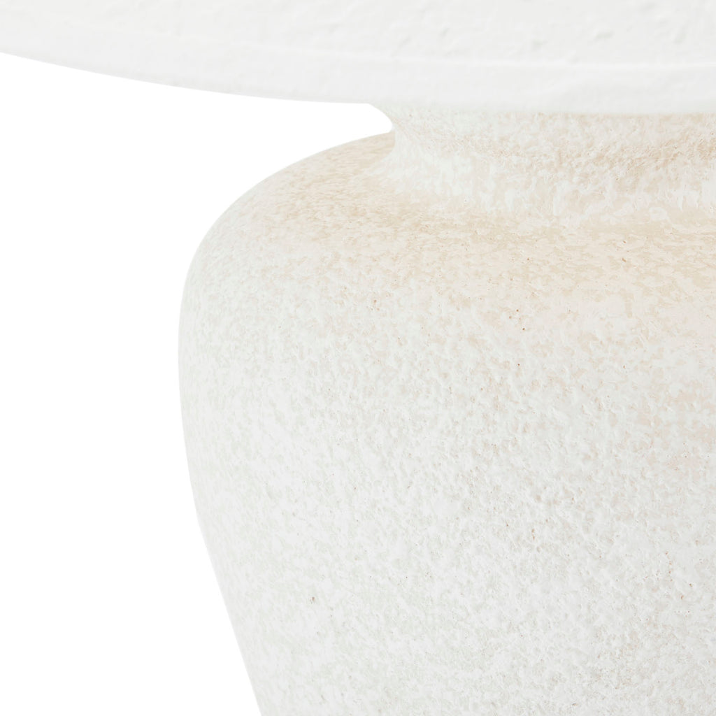 White Stone Lamp