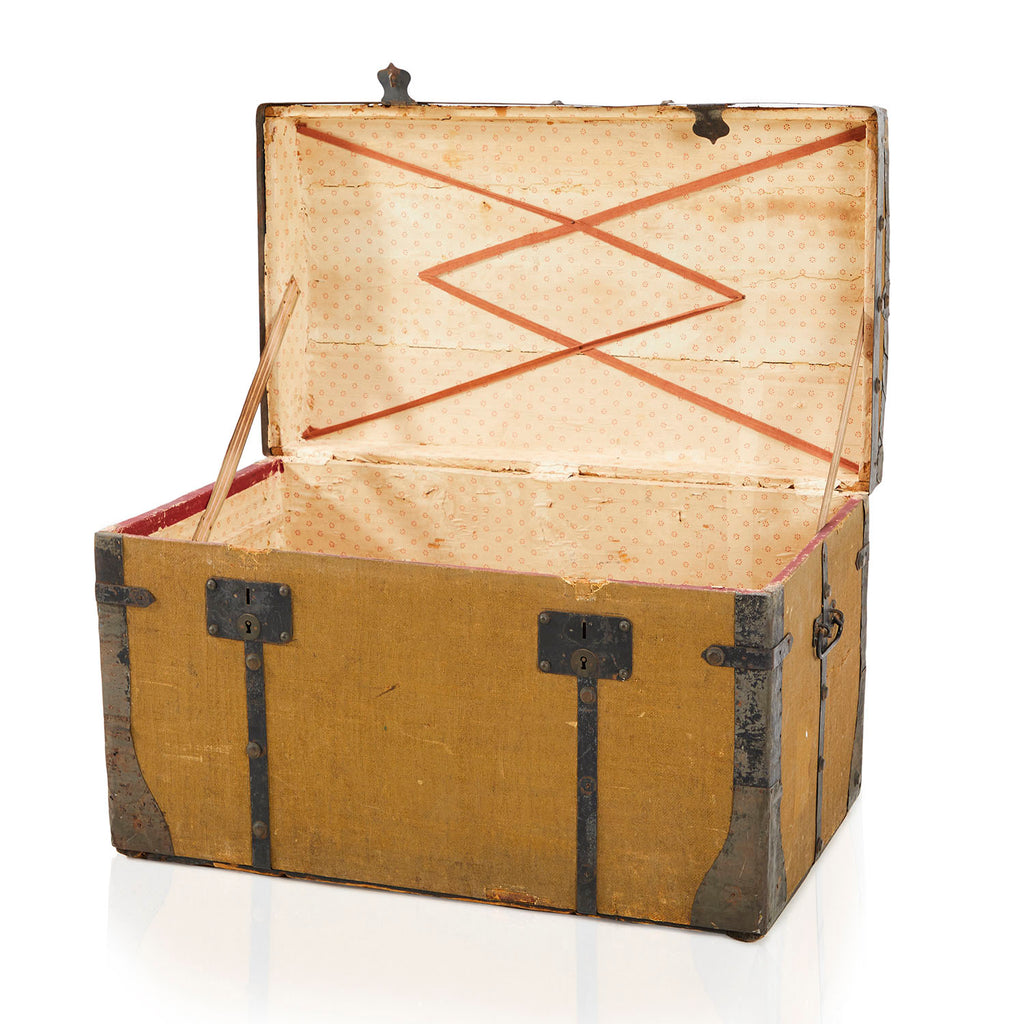 Vintage Canvas Trunk