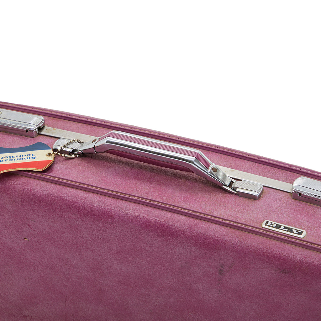 Vintage Purple Suitcase Small