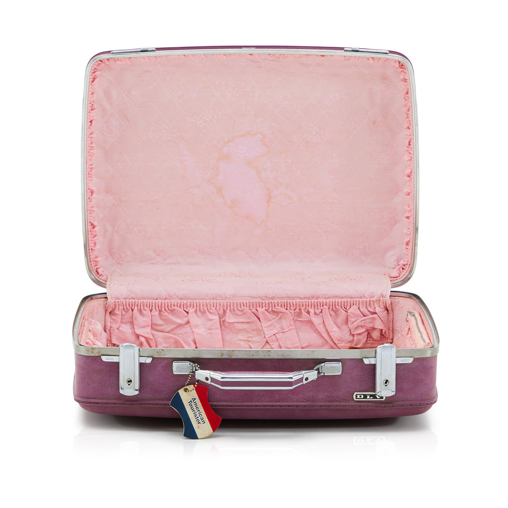 Vintage Purple Suitcase Small