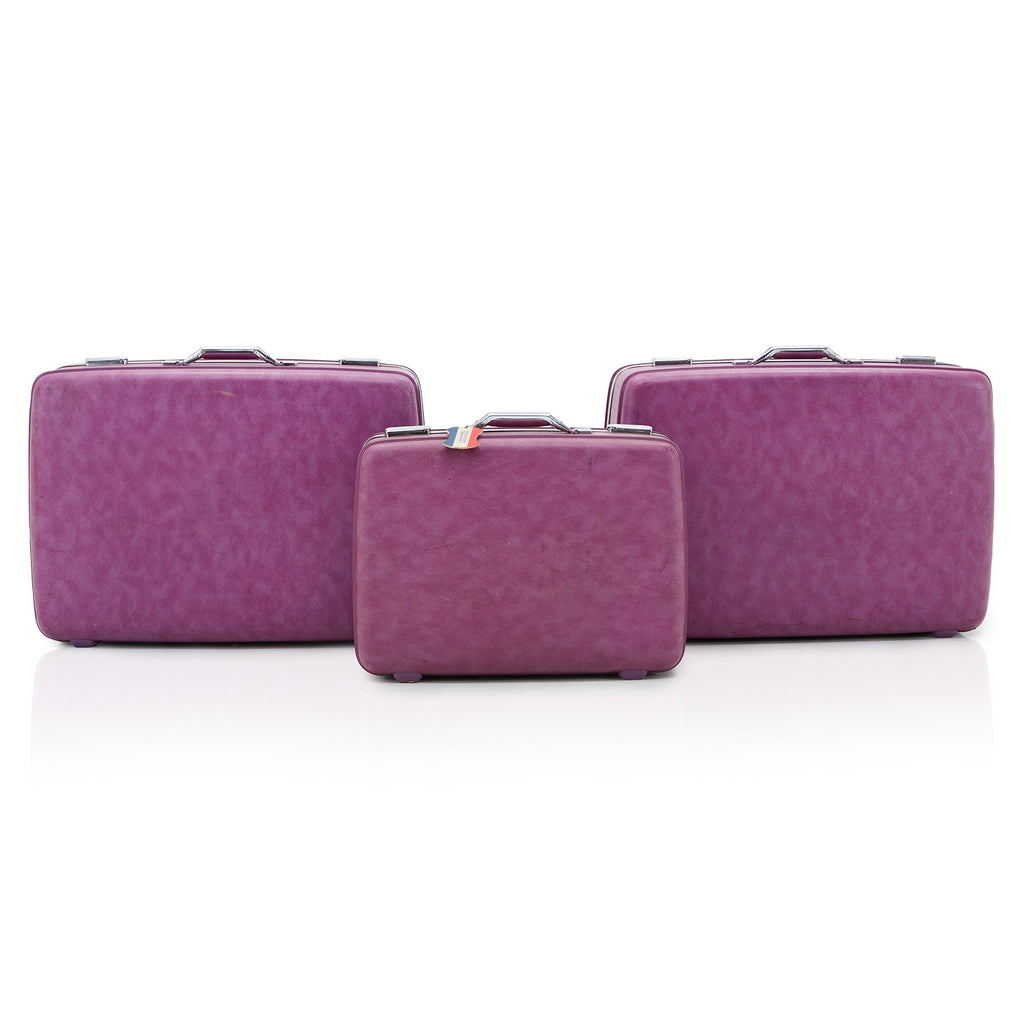 Vintage Purple Suitcase Small